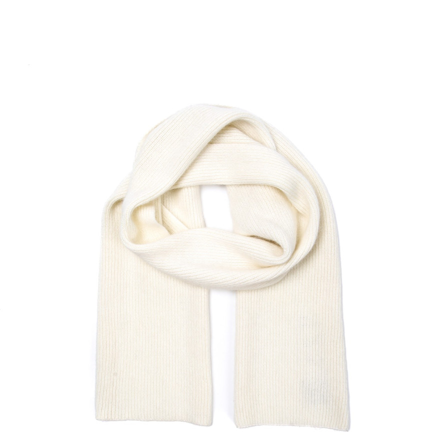 Шарф жіночий однотонний ангора молочний HENRY 865-282, фото 1