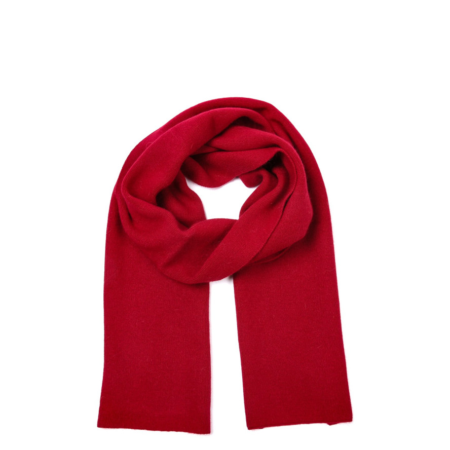 Шарф жіночий однотонний вовна червоний FELIX 984-570, фото 1