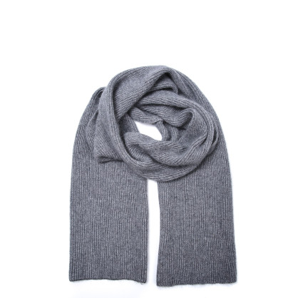 Шарф жіночий однотонний ангора сірий HENRY 023-995