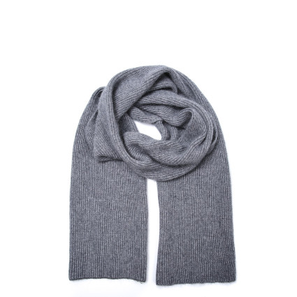 Шарф жіночий однотонний ангора сірий HENRY 023-995