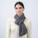 Шарф жіночий однотонний вовна сірий FELIX 364-951, фото 3