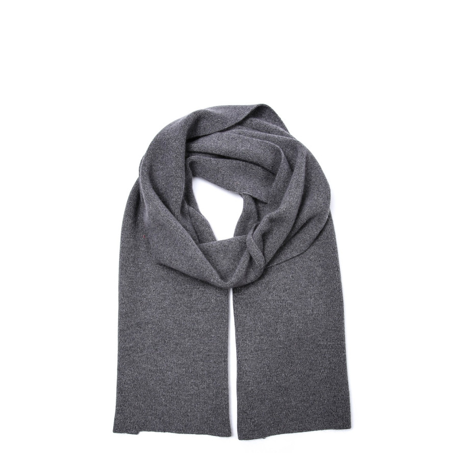 Шарф жіночий однотонний вовна сірий FELIX 364-951, фото 1