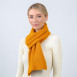 Шарф жіночий однотонний ангора помаранчевий HENRY 691-316, фото 2