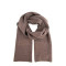 Шарф жіночий однотонний вовна коричневий FELIX 704-139