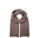 Шарф жіночий однотонний ангора коричневий HENRY 947-871, фото 1