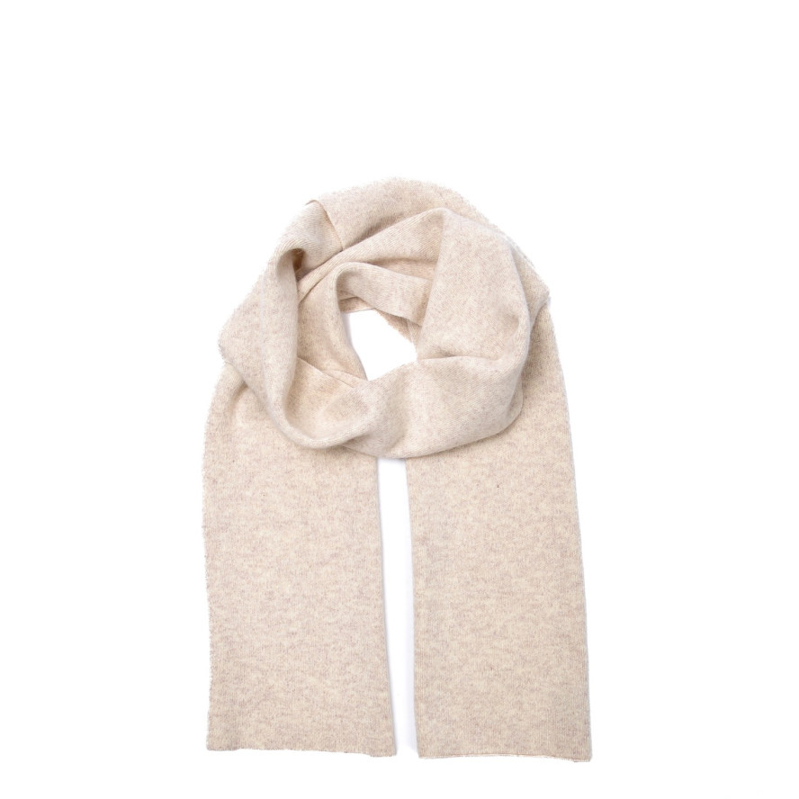 Шарф жіночий однотонний вовна бежевий FELIX 225-510, фото 1