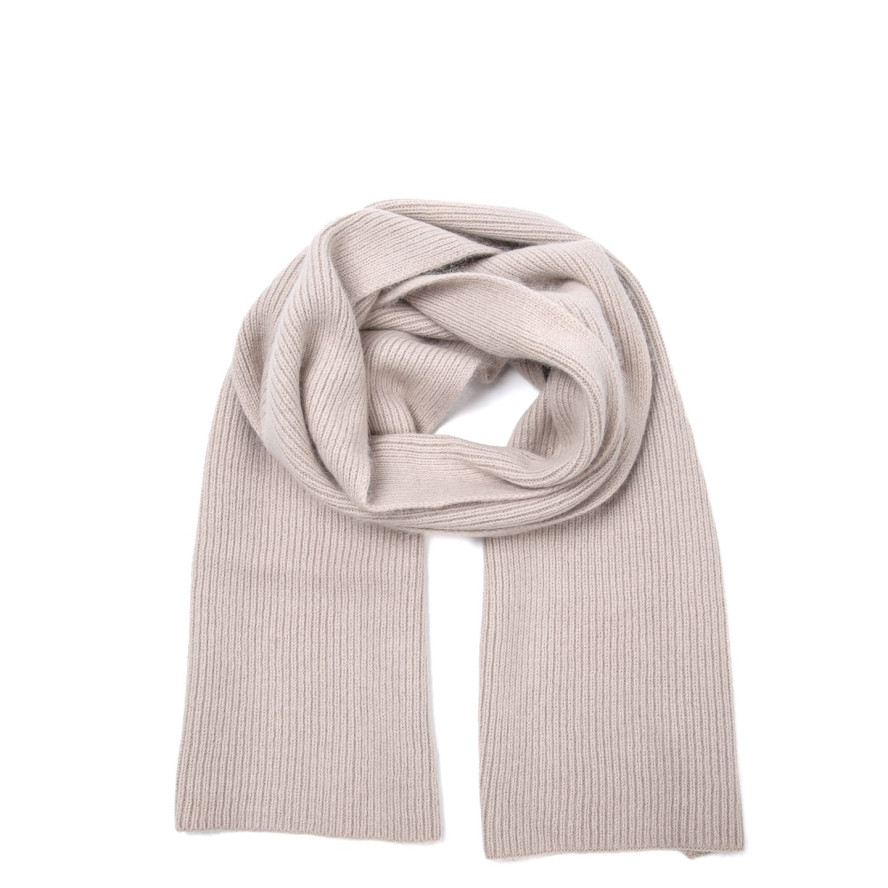 Шарф жіночий однотонний ангора бежевий HENRY 266-933, фото 1