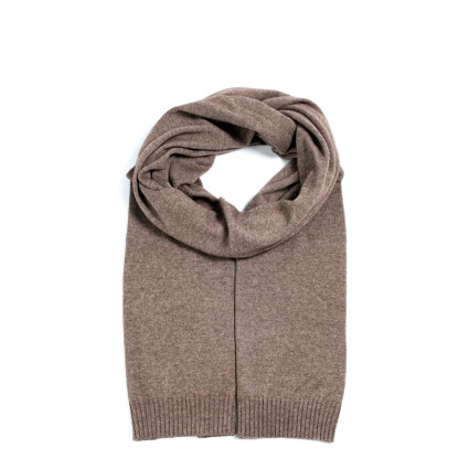 Шарф жіночий однотонний вовна коричневий АЛІСІ 554-665 Шарф жіночий однотонний вовна коричневий АЛІСІ 554-665