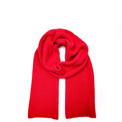 Шарф жіночий однотонний вовна червоний ТЕОДОР 581-647 Шарф жіночий однотонний вовна червоний ТЕОДОР 581-647