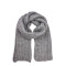 Шарф жіночий однотонний ангора сірий БЕРНА 597-730