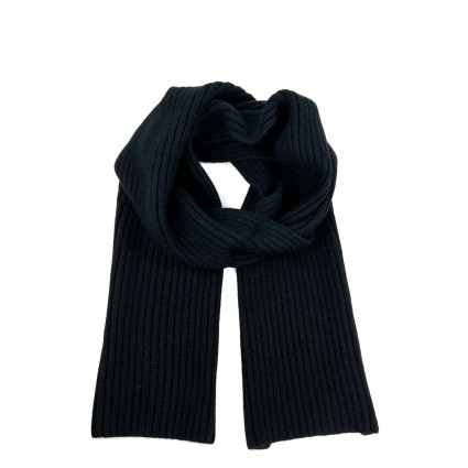 Шарф жіночий однотонний вовна чорний ТЕОДОР 626-133 Шарф жіночий однотонний вовна чорний ТЕОДОР 626-133