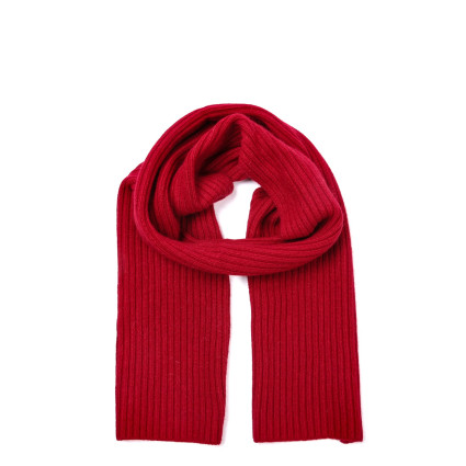 Шарф жіночий однотонний вовна червоний ТЕОДОР 626-140 Шарф жіночий однотонний вовна червоний ТЕОДОР 626-140