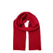 Шарф жіночий однотонний вовна червоний ТЕОДОР 626-140, фото 1