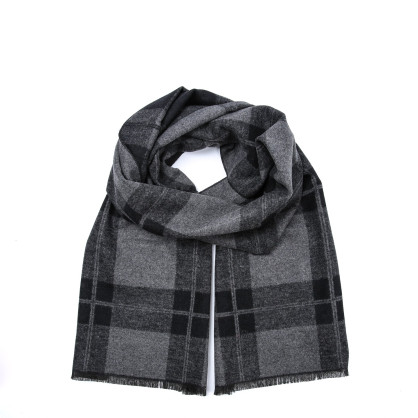 Шарф мужской клетка кашемир ЮДЖИН 883-192