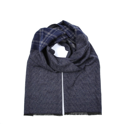 Шарф чоловічий клітинка + ялинка кашемір ОЛІВЕР 883-208 Шарф чоловічий клітинка + ялинка кашемір ОЛІВЕР 883-208