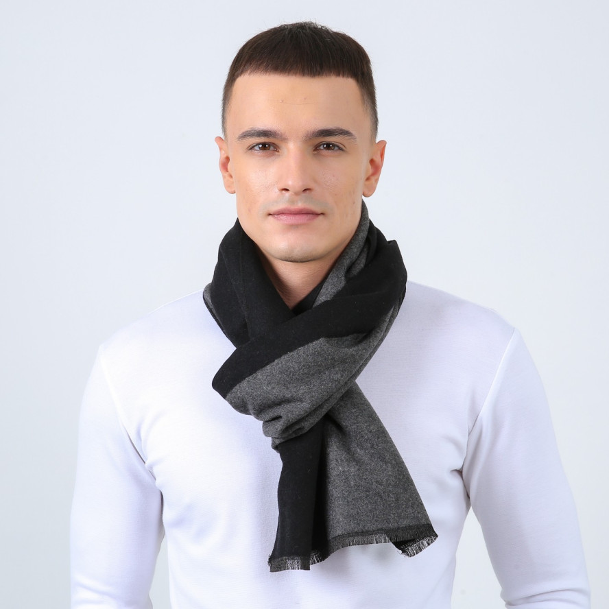 Шарф мужской полоска кашемир ПАТРИК 883-260, фото 3