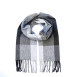 Шарф чоловічий клітинка кашемір ЛЮК 883-307, фото 1
