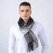 Шарф чоловічий клітинка кашемір ЛЮК 883-307, фото 3