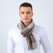 Шарф чоловічий клітинка кашемір ЛЮК 883-314, фото 3