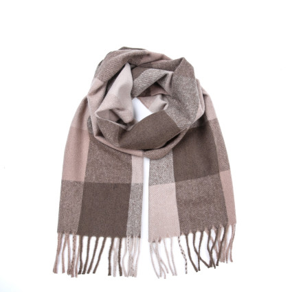 Шарф мужской клетка кашемир ЛЮК 883-314 Шарф мужской клетка кашемир ЛЮК 883-314