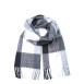 Шарф чоловічий клітинка кашемір ЛЮК 883-321, фото 1