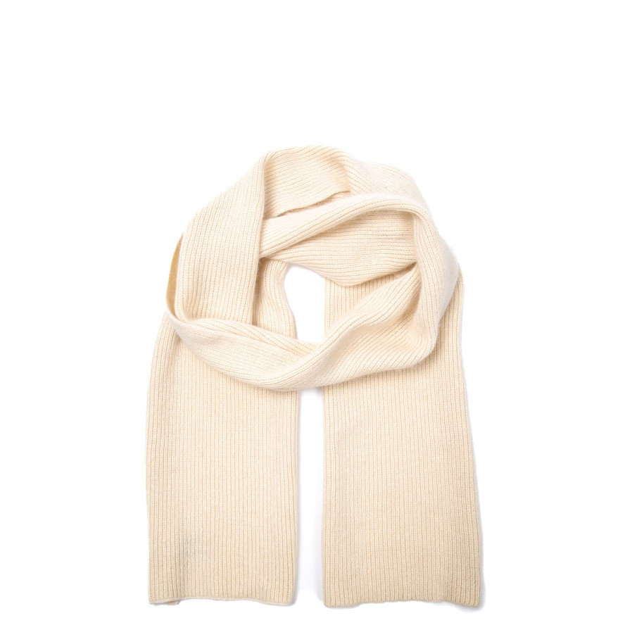 Шарф жіночий однотонний віскоза з ангорою молочний ФЛОРАН 937-086, фото 1
