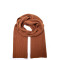Шарф жіночий однотонний віскоза з ангорою коричневий ФЛОРАН 953-703