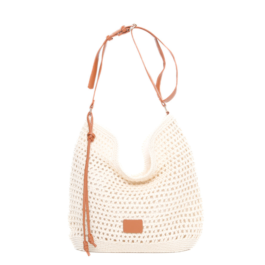 Сумка жіноча плетена папір бежева ЛІЛІБЕТ 742-277, фото 1