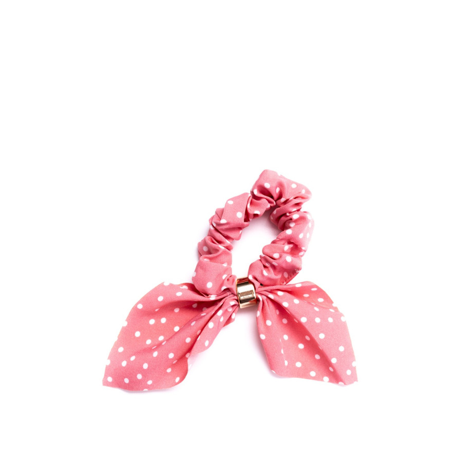 Резинка-хустка для волосся Твіллі поліестер рожева АНЕЙС 385-498, фото 1