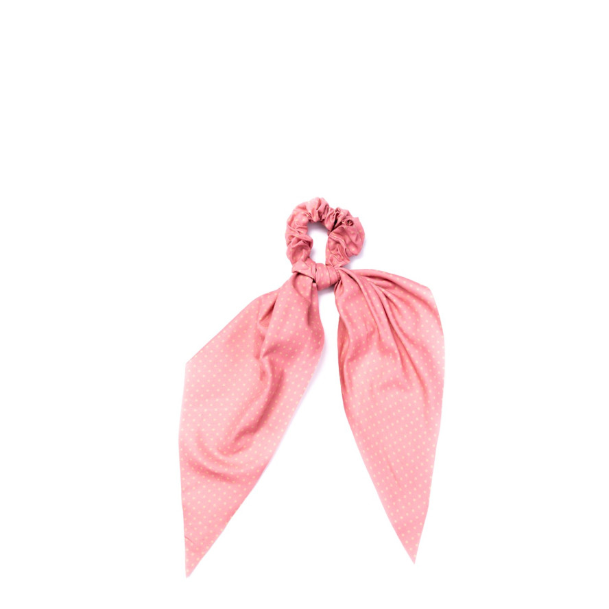 Резинка-хустка для волосся Твіллі поліестер рожева АРЛЕТ 385-535, фото 1