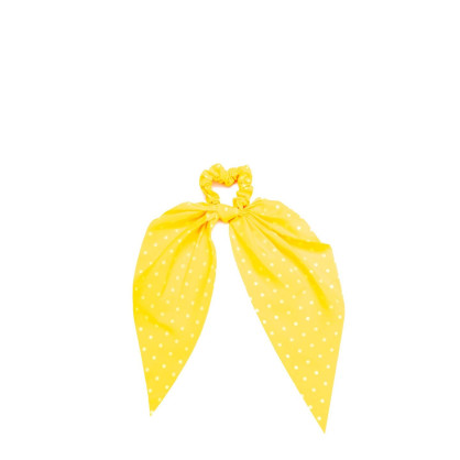 Резинка-хустка для волосся Твіллі поліестер жовта ЛУЛУ 385-597 Резинка-хустка для волосся Твіллі поліестер жовта ЛУЛУ 385-597