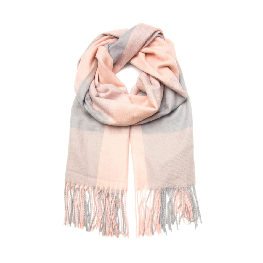 Палантин чоловічий клітка вовна JACKSON 211-620, фото 1