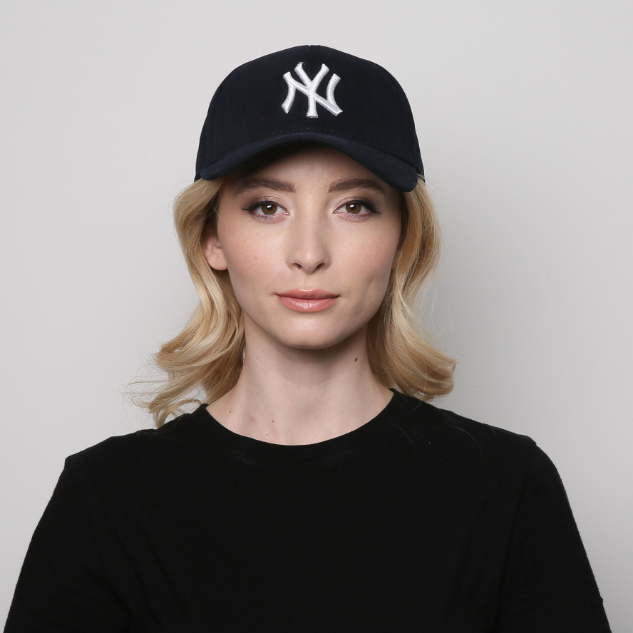 Бейсболка з регулятором жіноча бавовна синя BENNET 641-540, фото 5