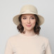 Капелюх із середніми полями жіночий папір бежевий GABRIEL 817-952, фото 5