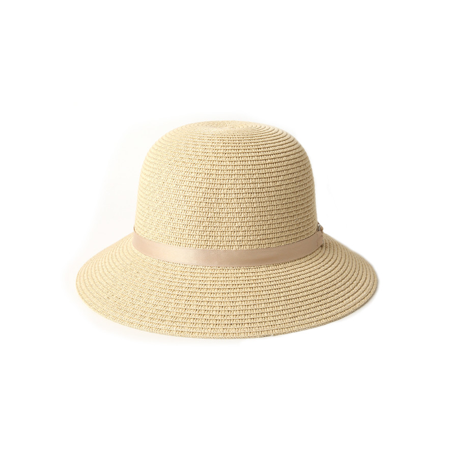 Капелюх із середніми полями жіночий папір бежевий GABRIEL 817-952, фото 2