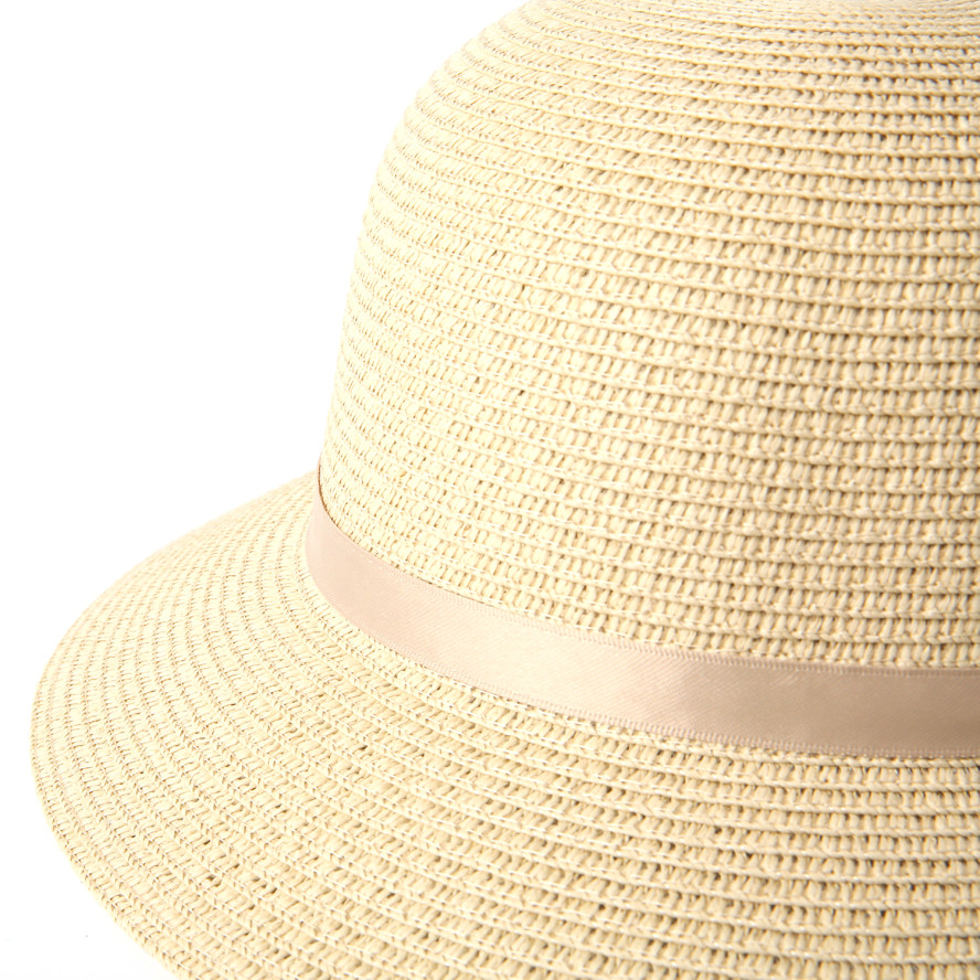 Капелюх із середніми полями жіночий папір бежевий GABRIEL 817-952, фото 3