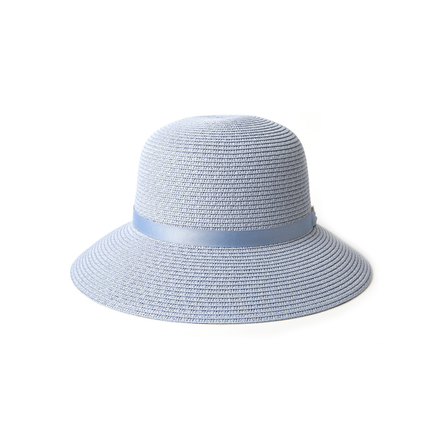 Капелюх із середніми полями жіночий папір блакитний GABRIEL 817-976, фото 2