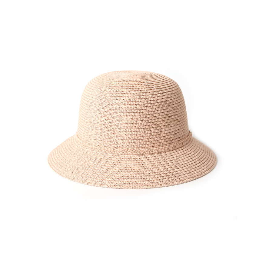 Капелюх з маленькими полями жіночий папір рожевий VERONICA 844-002, фото 2