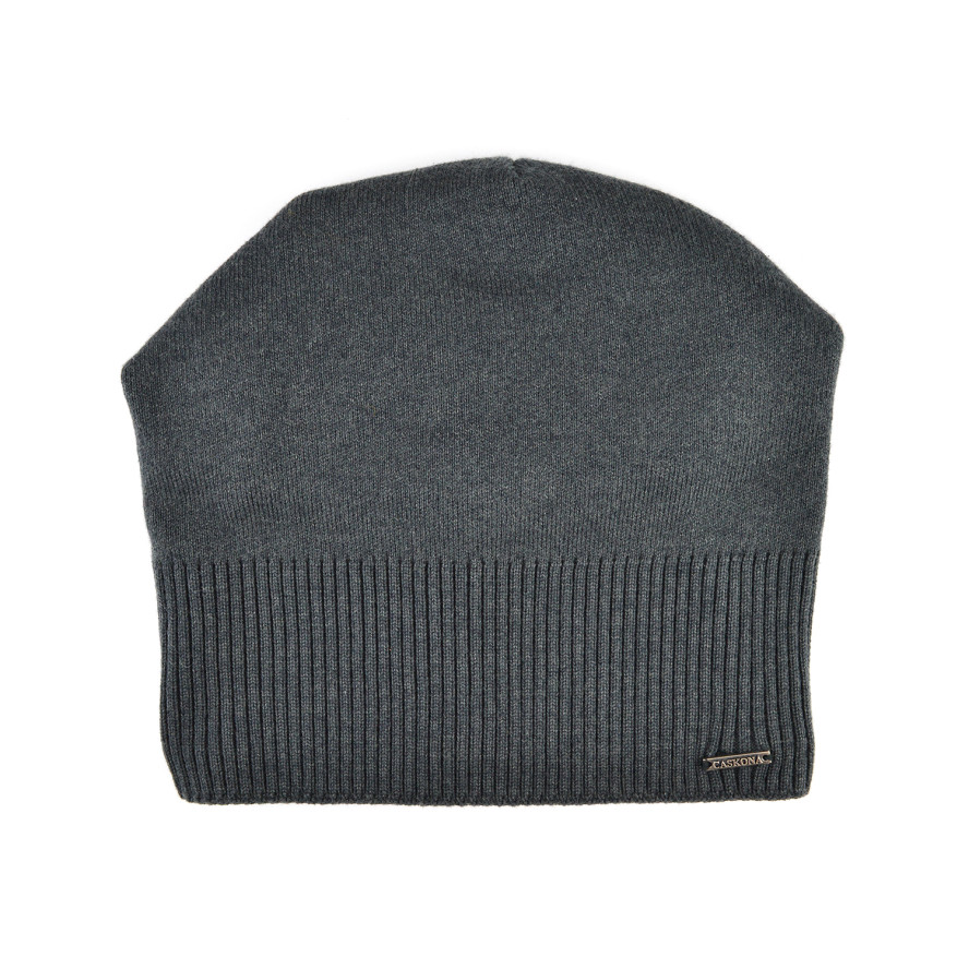 Шапка кулир мужская хлопок серая ХОРИВ 950-452, фото 1