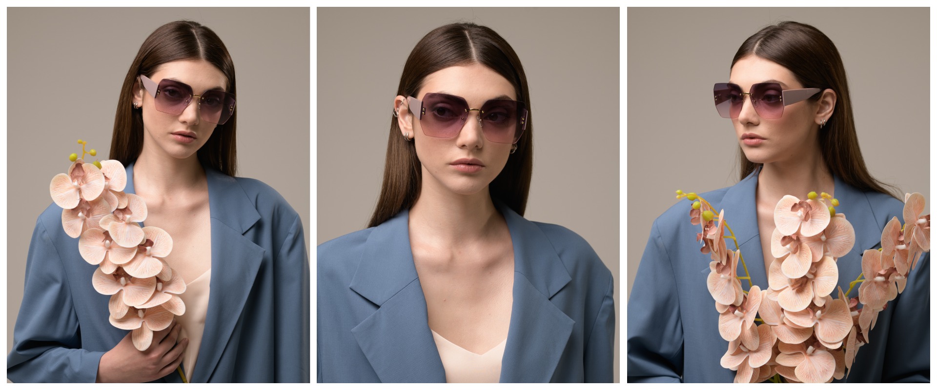 Солнцезащитные женские квадратные очки, фото 2