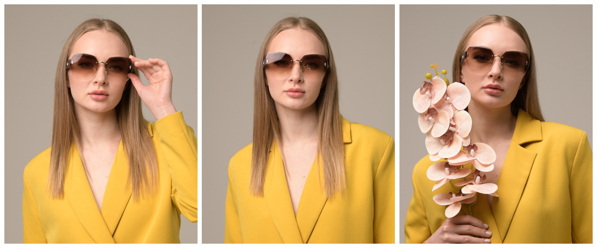 Солнцезащитные женские квадратные очки, фото 3